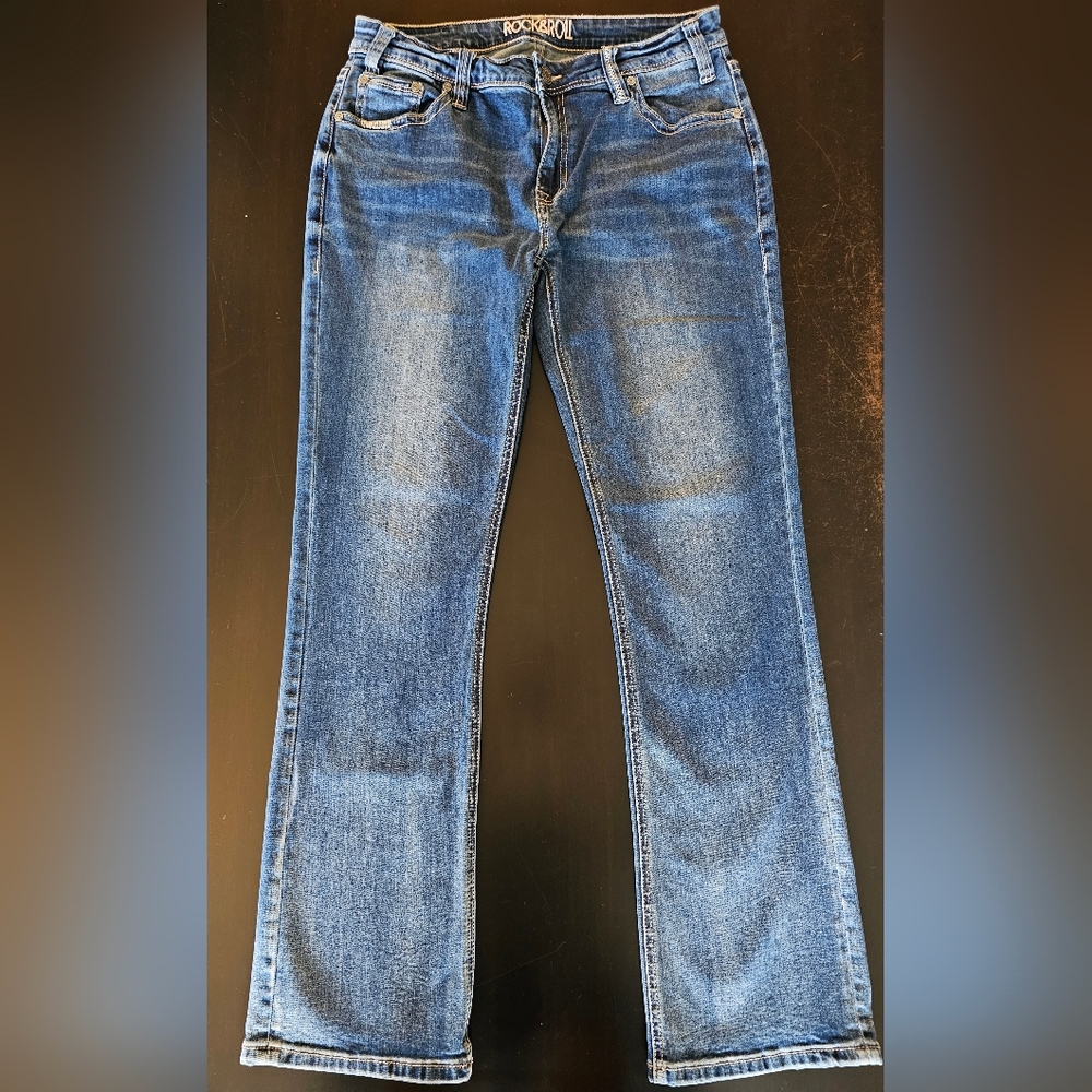 Rock&Roll Denim Cowgirl "Boyfriend" women's Jeans, size 29x32